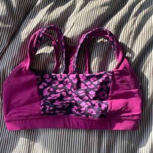 Pink lululemon bra